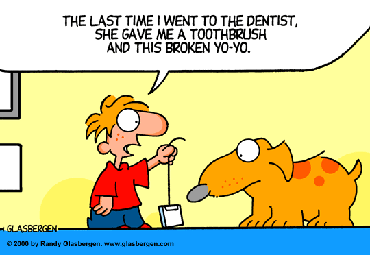 floss-cartoon - Apollonia Dental Edmonton